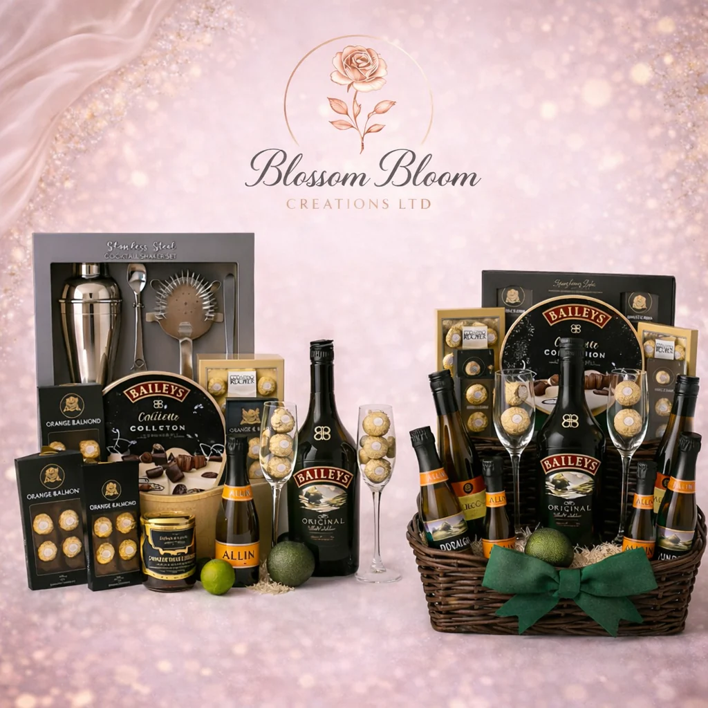 The Indulgence Noir Luxury Baileys Hamper - Image 3